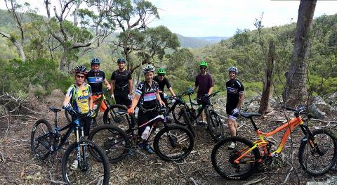 Custom NE Tas MTB tour